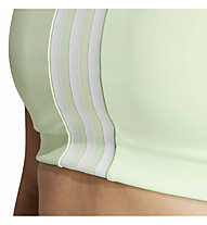 adidas Ms 3 Stripes W - reggiseno sportivo medio sostegno - donna, Green