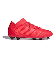 adidas Nemeziz 17.2 FG - scarpe da calcio per terreni compatti, Red