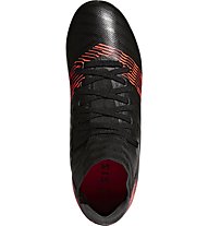 adidas Nemeziz 17.3 FG Jr - Fußballschuhe feste Böden - Kinder, Black/Red/Gold