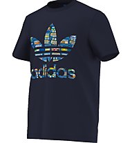 adidas Trefoil Tee T-Shirt, Blue