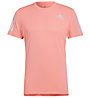 adidas Own The Run - Runningshirt - Herren, Pink