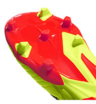 adidas Predator 18.3 FG - Fußballschuhe fester Boden, Lime/Red/Black