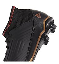adidas Predator 18.3 FG Jr - scarpe da calcio terreni compatti - bambino, Black