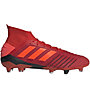 adidas Predator 19.1 FG - scarpe da calcio terreni compatti, Red