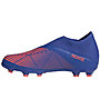 adidas Predator Edge.3 LL FG Jr - scarpe calcio per terreni compatti - ragazzo, Blue/Orange