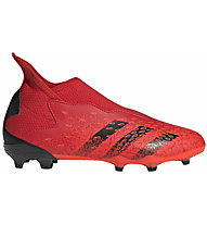 adidas Predator Freak .3 LL FG Jr - scarpe da calcio per terreni compatti - bambino, Red