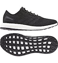 adidas PureBOOST - scarpe running - uomo, Black/White