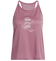 adidas Run for the Oceans W - top running - donna, Pink