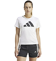 adidas Run It - Runningshirt - Damen, White/Black