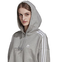 adidas Originals Short Hoodie - Kapuzenpullover - Damen , Grey