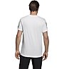 adidas Sport ID - T-shirt fitness - uomo, White