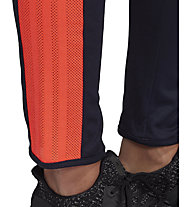 adidas Striker - pantaloni fitness - donna, Black/Red