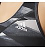 adidas Techfit Print (Cup B) - Sport-BH - Damen, Grey