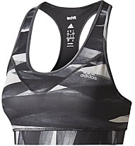 adidas Techfit Print (Cup B) - Sport-BH - Damen, Grey
