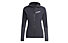 adidas Terrex Techrock Hooded Wind Fleece - giacca trekking - donna, Black