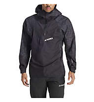 adidas Terrex Techrock Rain.RDY - giacca trekking - uomo, Black