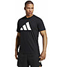 adidas Train Essentials Feelready Logo M - T-shirt - uomo, Black