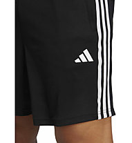 adidas Train Essentials Piqué 3 Stripes M - pantaloni fitness - uomo, Black