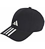 adidas Training Baseball 3 Stripes - cappellino, Black
