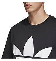 adidas Originals Trefoil Oversized  - T-Shirt - Herren, Black
