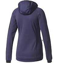 adidas TERREX Stockhorn Fleece - giacca in pile trekking - donna, Dark Violet