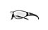 adidas Tycane Small - Sportbrille, Black Shiny-Clear Grey