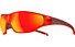 adidas Tycane Small - Sportbrille, Red Matt Translucent-Red Mirror
