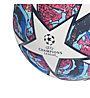 adidas UCL Finale Istanbul Mini Ball - mini pallone calcio, White/Blue/Fucsia