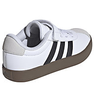 adidas VL Court 3.0 - Sneakers - Junge, White/Black/Brown