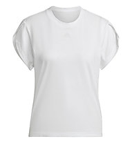 adidas W Floral - T-shirt - donna, White