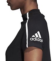 adidas W Zne Lg Tee - T-Shirt Fitness - Damen, Black