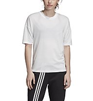 adidas Must Haves 3-Stripe - T-Shirt - Damen, White
