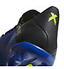 adidas X 18.3 FG - Fußballschuhe für festen Boden, Black/Blue/Lime