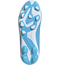 adidas X 19.4 FxG JR - scarpe da calcio terreni compatti - bambino, Light Blue/White