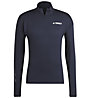 adidas Xperior - maglia a maniche lunghe trail running - donna, Dark Blue
