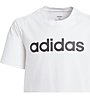 adidas Essentials Linear Logo - T-shirt fitness - bambino, White