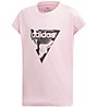 adidas AOP - T-shirt fitness - bambina, Pink