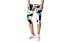 adidas YG W F 3/4 Tight Mädchen, Multicolour Allover Print