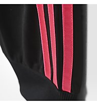 adidas Wardrobe - pantaloni lunghi fitness - ragazza, Black/Pink
