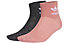 adidas Originals Full-Glitter Mid-Ankle - Fitnesssocken, Black/Pink