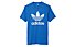 adidas Originals Trefoil - T-shirt fitness - uomo, Light Blue