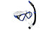 Aqualung Combo Hawkeye - Taucherbrille + Schnorchel, Blue/Grey