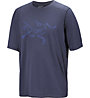 Arc Teryx Cormac Logo SS M – T-shirt - uomo, Dark Blue