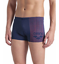 Arena Foggy Dots M - Badehose - Herren, Dark Blue/Pink