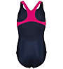 Arena Logo Swim Pro Back - costume intero - bambina, Dark Blue/Pink