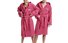 Arena Waffle Hooded Robe - accappatoio, Pink