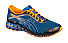 Asics Dynaflyte Paris - scarpe running - uomo, Blue/Orange