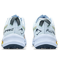 Asics Fujispeed 2 - scarpe trail running - uomo, Light Blue/Orange