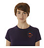 Asics Fujitrail Logo - maglia running - donna, Dark Purple