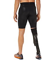 Asics Fujitrail Sprinter - pantaloni corti trail running - uomo, Black